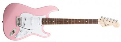Squier Stratocaster by Fender - Bullet Pink