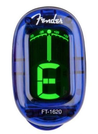 Fender CALIFORNISERIES CLIP-ON TUNER - LAKE PLACID BLUE
