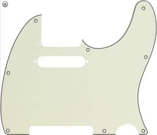Fender 8-hole Multy-ply Telecaster Pickguard Mint Green