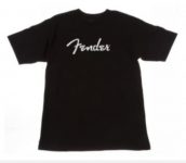 Fender Spaghetti Logo T-Shirt (Black) L