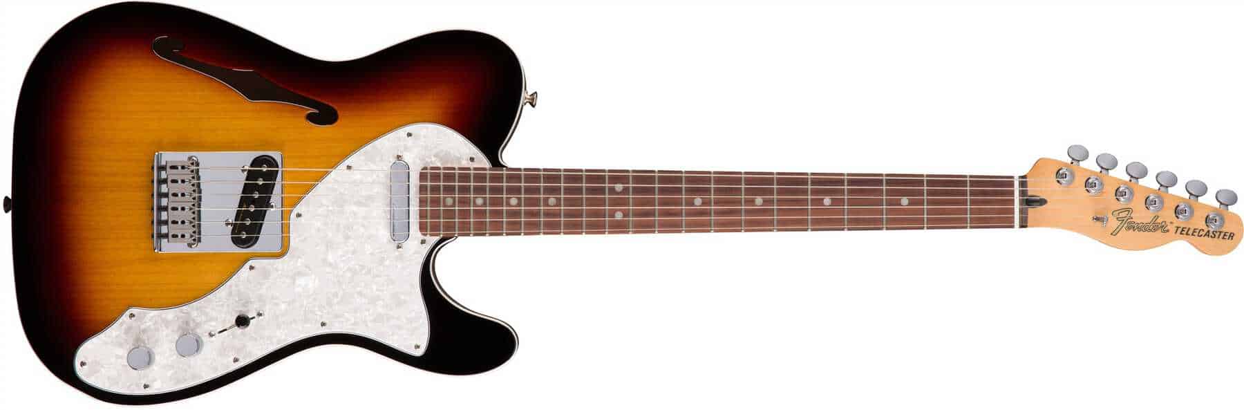 fender thinline telecaster sunburst