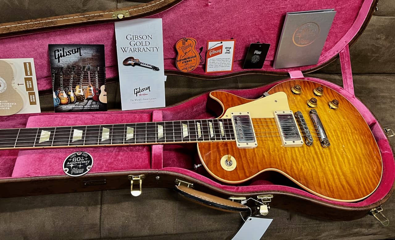 EPIPHONE LES PAUL CUSTOM FLAMED TOP 3 PICKUP LTD EDITION CUSTOM